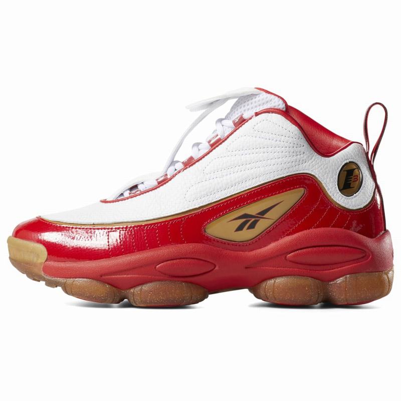 Reebok Iverson Legacy Basketbalove Tenisky Panske - Červené/Biele ZO1535KD